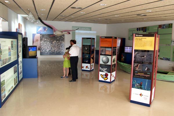 exposició del centre d'informació